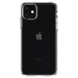 Telefontok iPhone 11 - SPIGEN LIQUID CRYSTAL átlátszó szilikon hátlap tok-3