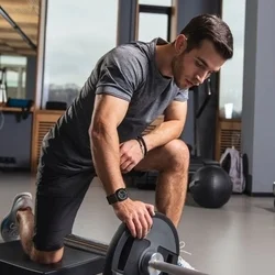 Samsung Galaxy Watch Ultra 2024 / 2025 (47 mm) - Tech-Protect Delta Pro - narancssárga szilikon óraszíj-3