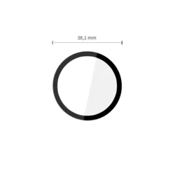 Garmin Venu 4 (41 mm) - okosóra flexi üvegfólia fekete kerettel (2db) ﻿-1