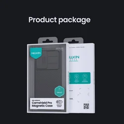 Telefontok Samsung Galaxy A57 5G - Nillkin Super Frosted - kameravédős fekete hátlap tok beépített mágnessel (MagSafe tartóval kompatibilis)-9