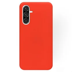 Telefontok Samsung Galaxy A27 5G - piros szilikon hátlap tok-1