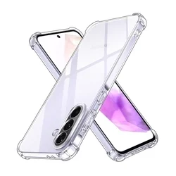 Telefontok Samsung Galaxy A27 5G - Ütésálló átlátszó hátlap tok-1