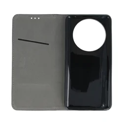 Telefontok Xiaomi 17 Ultra - Smart Magnetic fekete szilikon keretes mágneses könyvtok-3