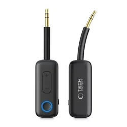 Tech-Protect Ultraboost AU02 - Bluetooth-os audio adapter, AUX csatlakozóval (1db)-1