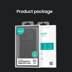 Telefontok Samsung Galaxy A36 5G - Nillkin Super Frosted - kameravédős fekete hátlap tok beépített mágnessel-10