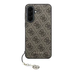 Telefontok Samsung Galaxy A57 5G - Guess 4G Charm Hátlaptok - Barna-2