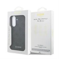 Telefontok Samsung Galaxy A57 5G - Guess Metal Classic Logo Hátlaptok - szürke-6
