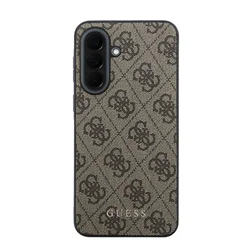 Telefontok Samsung Galaxy A37 5G - Guess Metal Classic Logo Hátlaptok - barna-2