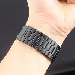Okosóra szíj Xiaomi Watch S1 / Watch S1 Active - fekete, mágneses fém szíj (22 mm)-3