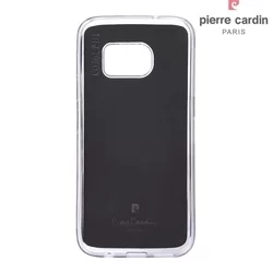Telefontok Samsung Galaxy S7 - G930F - Pierre Cardin Bőr + Szilikon Tok Fekete (8719273214817)-2