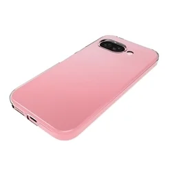 Telefontok Google Pixel 9a 5G - átlátszó szilikon hátlap tok-1
