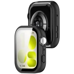 Huawei Watch Fit 5 - Tech-Protect Defense360 - fekete műanyag/üveg okosóra védő tok-3