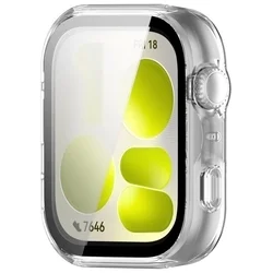 Huawei Watch Fit 5 - Tech-Protect Defense360 - átlátszó műanyag okosóra védő tok-2