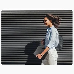 Tablettok Xiaomi Redmi Pad 2 (9.7 coll) - fekete smart case, ceruza tartóval-10