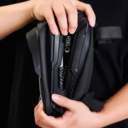 Biciklis tartó Tech- Protect V2 L - univerzális kerékpárra szerelhető, fekete telefon tartó-2