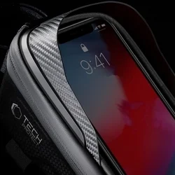 Biciklis tartó Tech- Protect V2 M - univerzális kerékpárra szerelhető, fekete telefon tartó-4