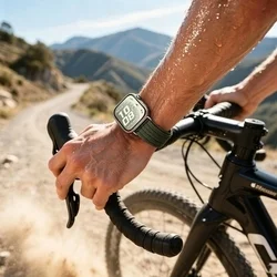 Huawei Watch Fit 3 / 4 / 4 Pro / 5 / 5 Pro - Tech- Protect Nylon - zöld szövet szíj-4