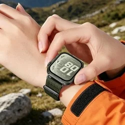 Huawei Watch Fit 3 / 4 / 4 Pro / 5 / 5 Pro - Tech- Protect Nylon - zöld szövet szíj-5