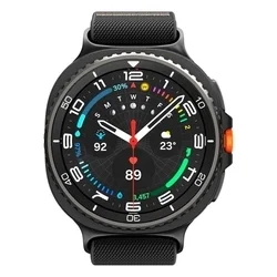 Samsung Galaxy Watch 8 / Classic (40 / 44 / 46 mm) - SPIGEN Fit Lite - fekete okosóra szíj-3
