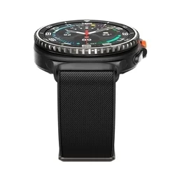 Samsung Galaxy Watch 8 / Classic (40 / 44 / 46 mm) - SPIGEN Fit Lite - fekete okosóra szíj-5