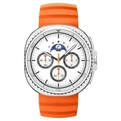 Samsung Galaxy Watch 8 / Classic (40 / 44 / 46 mm) - SPIGEN WBS2 BAND narancssárga szíj-2
