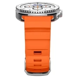 Samsung Galaxy Watch 8 / Classic (40 / 44 / 46 mm) - SPIGEN WBS2 BAND narancssárga szíj-4