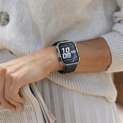 Huawei Watch Fit 5 Pro - Tech-Protect Defense360 - átlátszó műanyag/üveg okosóra védő tok-4