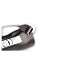 Lumann - autós töltő, fekete - Type-C (USB-C) kábellel, 1A-2