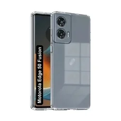 Telefontok Motorola Edge 50 Fusion 5G - 2mm-es átlátszó szilikon hátlap tok-1