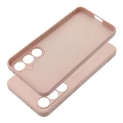 Telefontok Samsung Galaxy A37 5G - MagSafe kompatibilis púder pink szilikon hátlap tok-2