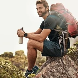 Okosóra szíj - GARMIN FENIX 5 / 6 / 6 PRO / 7 / 8 / 8 PRO (47 MM) - TECH-PROTECT Nylon Pro - fekete szövet szíj-3