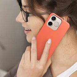 Telefontok Honor 600 5G - piros szilikon hátlap tok-3