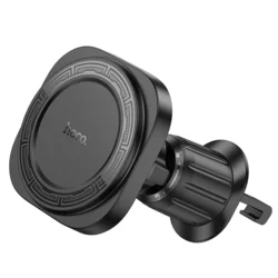 HOCO H28 - MagSafe kompatibilis, szellőzőrácsra rögzíthető mágneses telefontartó, fekete-5