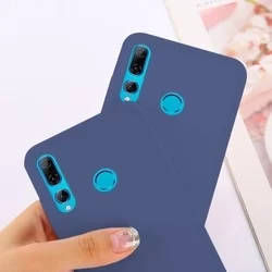 Telefontok Huawei P Smart+ 2019 (P Smart plus 2019) - kék szilikon tok-2