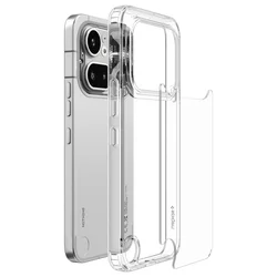 Telefontok Nothing Phone (4a) Pro - SPIGEN Ultra Hybrid Crystal Clear - átlátszó hátlap tok-1