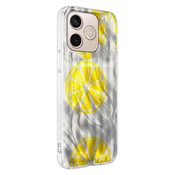 Telefontok Honor 600 Lite 5G - Ultra Trendy Summer - lemon mintás hátlap tok-2