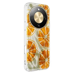 Telefontok Honor Magic8 Lite - Ultra Trendy Summer - narancs mintás hátlap tok-2