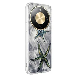 Telefontok Honor Magic8 Lite - Ultra Trendy Summer - tengericsillag mintás hátlap tok-2