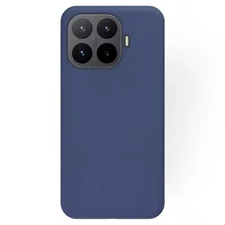 Telefontok Xiaomi 17T - kék szilikon hátlap tok-1
