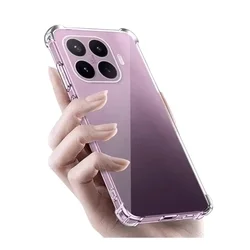 Telefontok Xiaomi 17T - Ütésálló átlátszó hátlap tok-2