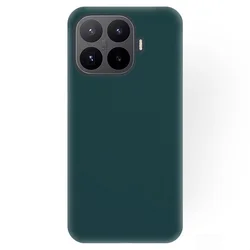 Telefontok Xiaomi 17T Pro - zöld szilikon hátlap tok-1