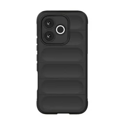 Telefontok Honor 600 Lite 5G - Pastel Armor - fekete szilikon hátlap tok-1