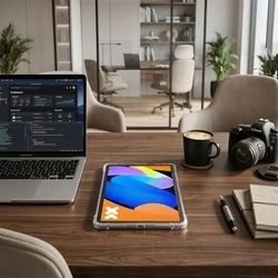 Tablettok Lenovo Idea Tab 11 coll (TB-336) / Tab K11 Gen 2 - átlátszó ütésálló, hátlapi tablet tok-3