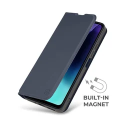 Telefontok Honor 600 Lite 5G - OBAL:ME SmoothTouch kék könyvtok-3