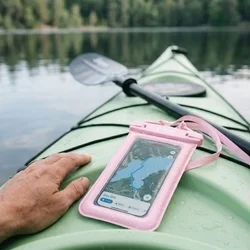 Tech-Protect UWC7 - pink, vízálló lebegő tok (6,9 coll-ig)-6