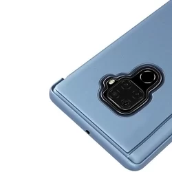 Telefontok Huawei Mate 30 Lite - kék Clear View Tok-3