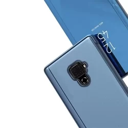 Telefontok Huawei Mate 30 Lite - kék Clear View Tok-4