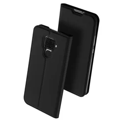 Telefontok Huawei Mate 30 Lite - Dux Ducis fekete kinyitható tok-1