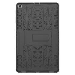 Tablettok Samsung Galaxy Tab A 10.1 2019 (SM-T510, SM-T515) - Armorlok ütésálló, kitámasztható, fekete tablet tok-7