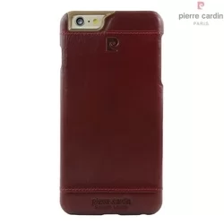 Telefontok IPhone 6 Plus / 6S Plus - Pierre Cardin Valódi Bőr Piros (8719273213629)-1